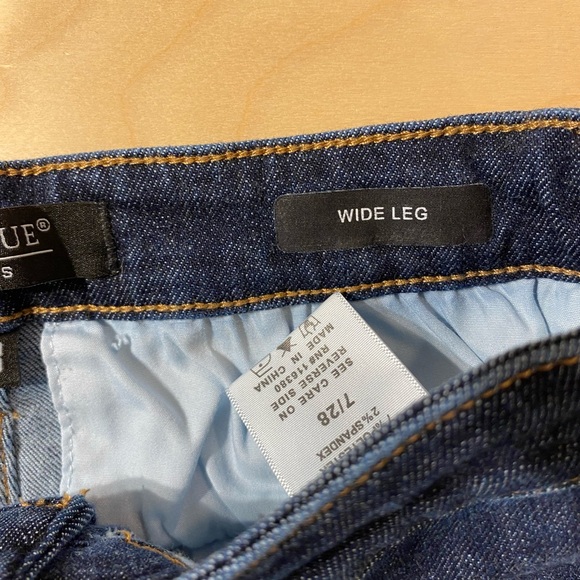 Judy Blue Wide Leg Capris Jeans 7/28 (KO) - Picture 10 of 14